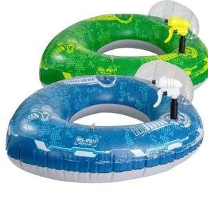 Nwt set of 2 Aqua Dual inflatable battle boats with water blasters, Battle Boats